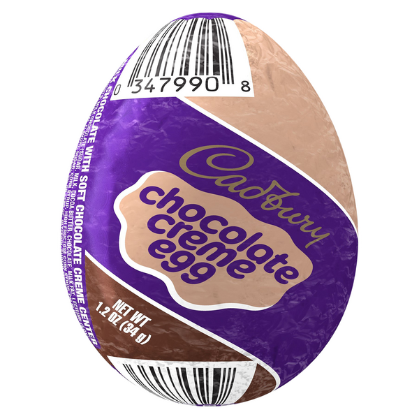 Save on Cadbury Egg Milk Chocolate w/Choc Creme Center Candy Easter