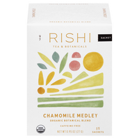 Rishi Organic Caffeine Free Chamomile Medley Tea Sachets