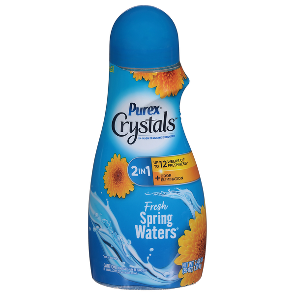 Purex Crystals Fresh Spring Waters Scented In-Wash Fragrance Booster