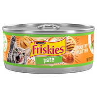 Friskies Pate Poultry Platter Adult Wet Cat Food