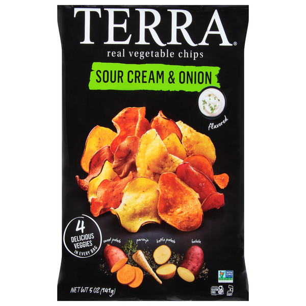 Save on Terra Real Vegetable Chips Sour Cream & Onion Order Online