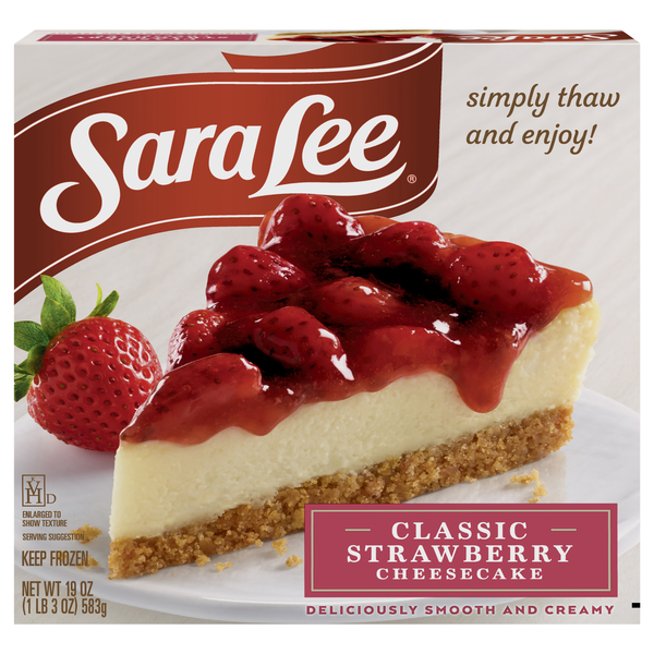 Sara Lee Classic Strawberry Cheesecake Frozen