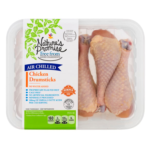 Nature's Promise Air Chilled Cage Free Chicken Drumsticks Fresh