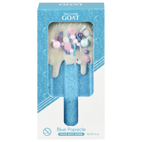 The Lavish Goat Blue Popsicle Bath Bomb