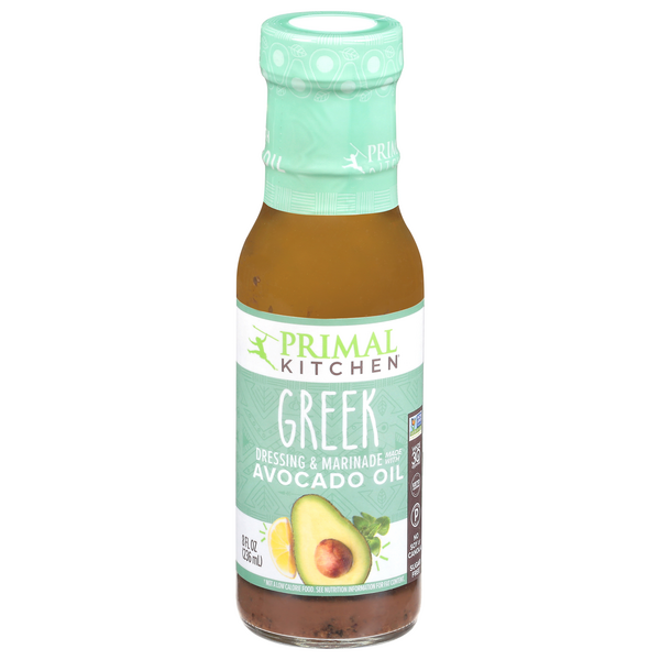 Save on Primal Kitchen Vinaigrette & Marinade Greek with Avocado Oil
