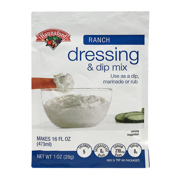 Hannaford Ranch Dressing & Dip Mix Packet