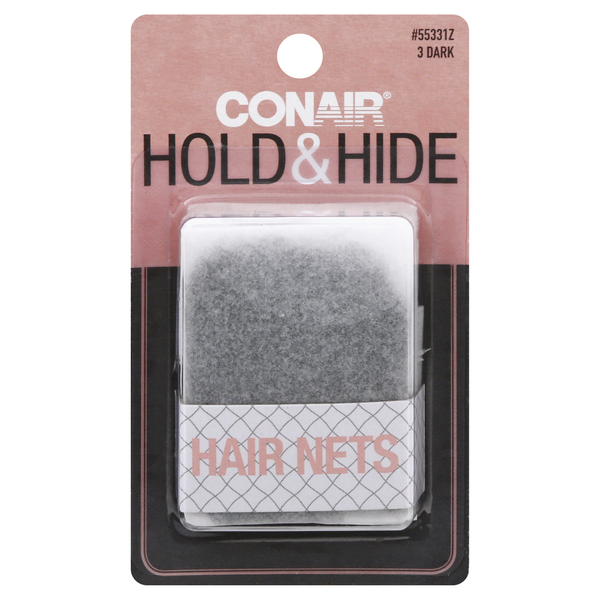 Conair Dark Hold & Hide Hair Nets