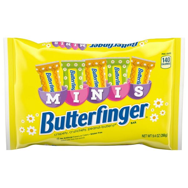 Butterfinger Milk Chocolate Peanut Butter Minis Easter Candy Bars