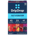 DripDrop Electrolyte Drink Mix Variety Pack - 10 ct