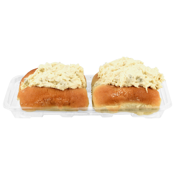 Hannaford Chicken Salad Club Roll Sandwiches - 2 ct