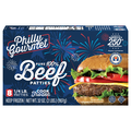 Philly Gourmet 1/4 lb 100% Beef Patties - 8 ct Frozen