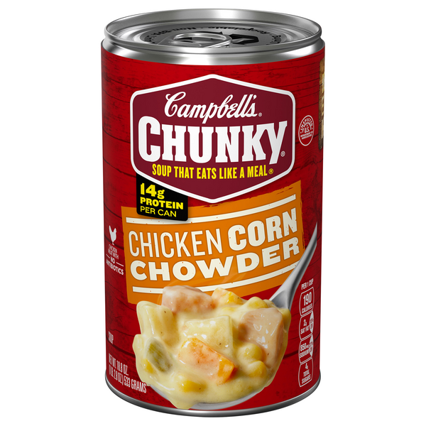 Campbell's Chunky Chicken Corn Chowder Soup