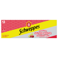 Schweppes Cranberry Lime Sparkling Seltzer Water - 12 pk