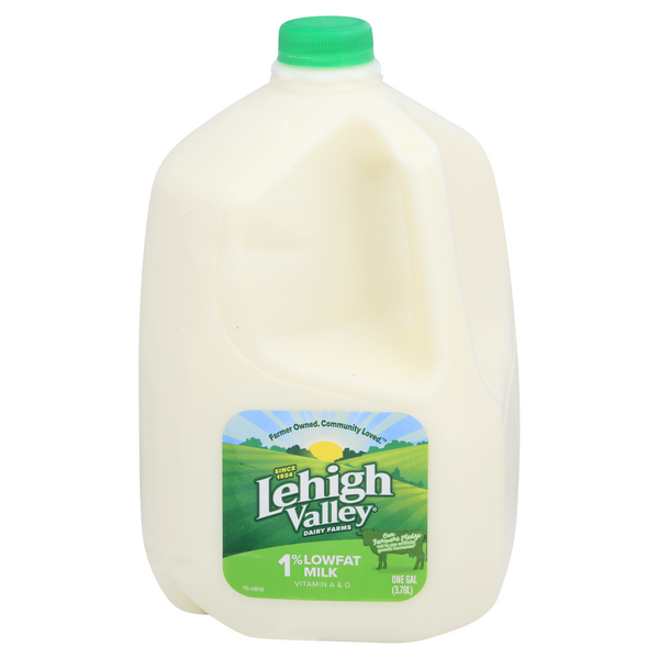 Lehigh Valley 1% Low Fat Milk