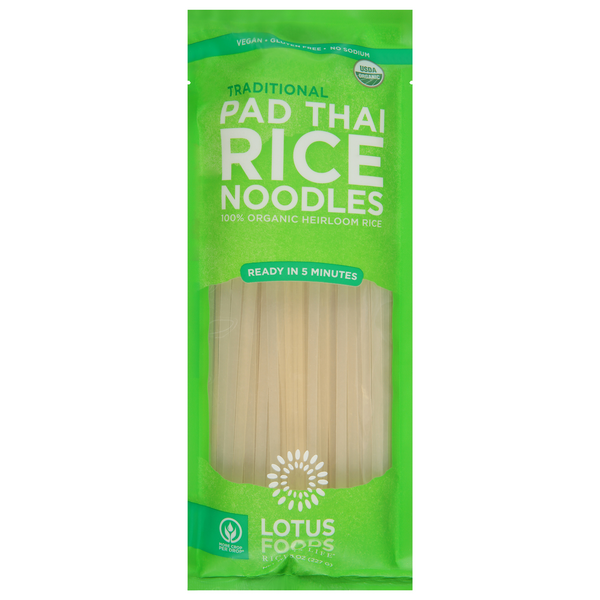 Save on Lotus Foods Pad Thai Rice Noodles Traditional Organic Order