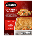 Stouffer's Chicken Biscuit Bake Family Size Frozen Meal