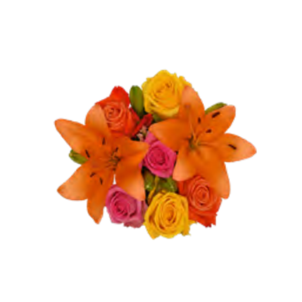Giant Color Collection Refresh Lily Rose Bouquet