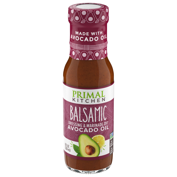 Primal Kitchen Balsamic Vinaigrette Dressing & Marinade with Avocado Oil