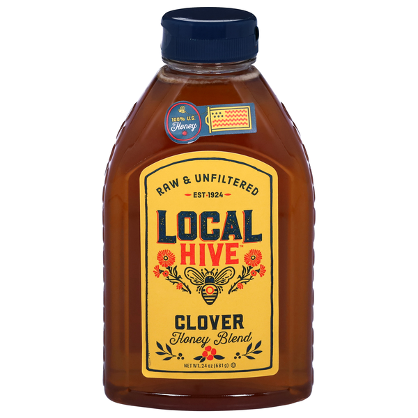 Local Hive Raw & Unfiltered Clover Honey Blend