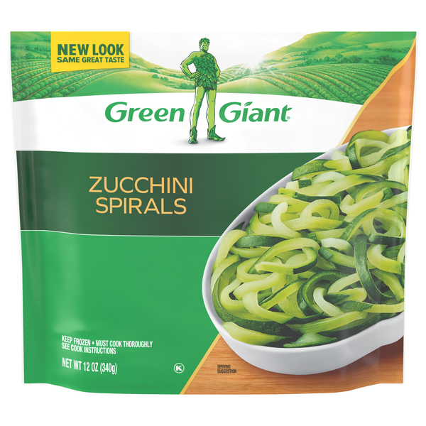 Green Giant Zucchini Veggie Spirals Pasta Frozen