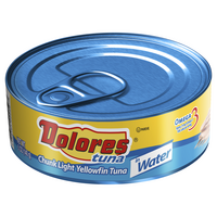Dolores Chunk Light Yellowfin Tuna in Water