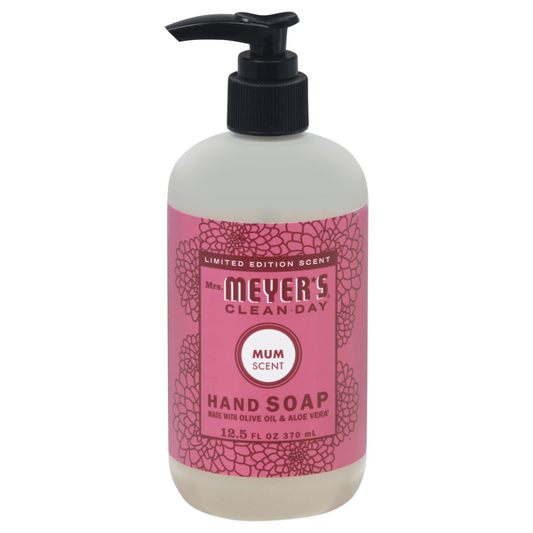 Mrs. Meyer's Clean Day Liquid Hand Soap Mum Scent