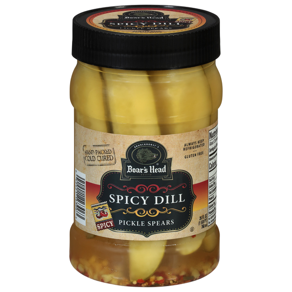 Boar's Head Spicy Dill Pickle Spears Refrigerated