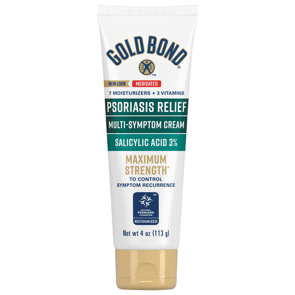 Gold Bond Ultimate Psoriasis Relief Cream Multi-Symptom Maximum Strength