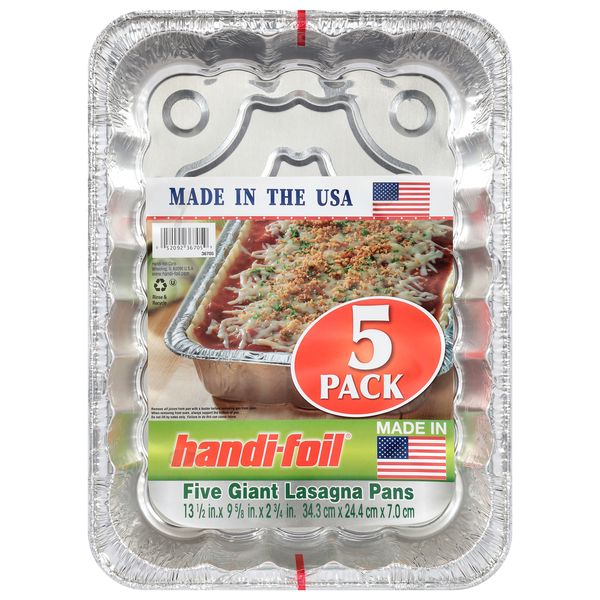 Handi-Foil ECO-Foil Lasagna Pans Giant