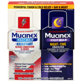 Mucinex Fast Max KickStart Day & Night Menthol Cough Cold & Flu - 2 ct