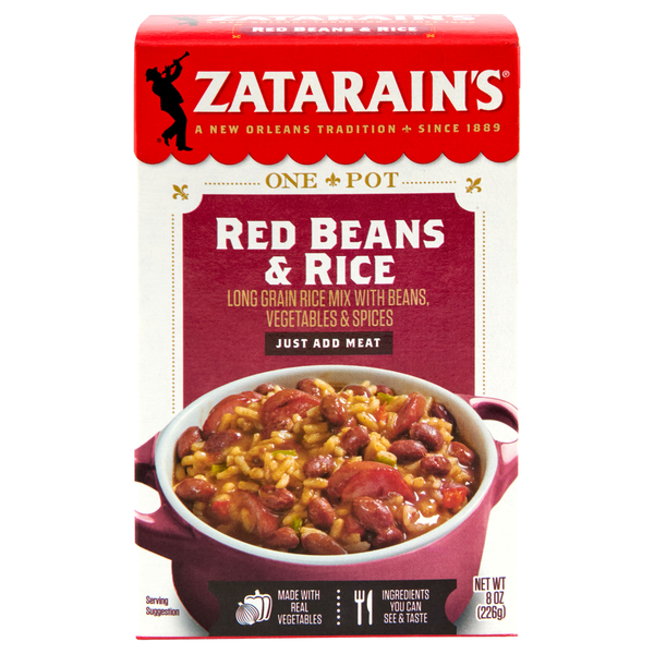 Zatarain's One Pot Red Beans & Rice Mix