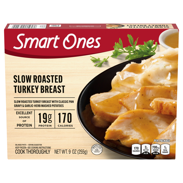 Smart Ones Slow Roasted Turkey Breast 19g Protein Frozen Meal