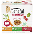 Purina Beneful Medleys Variety Pack Adult Wet Dog Food - 30 ct
