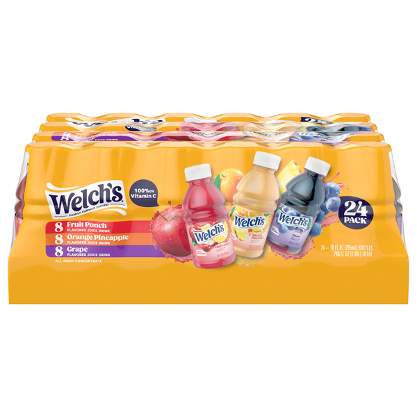 Save on Welch's Variety Pack Juice Drink 24 pk Order Online Delivery
