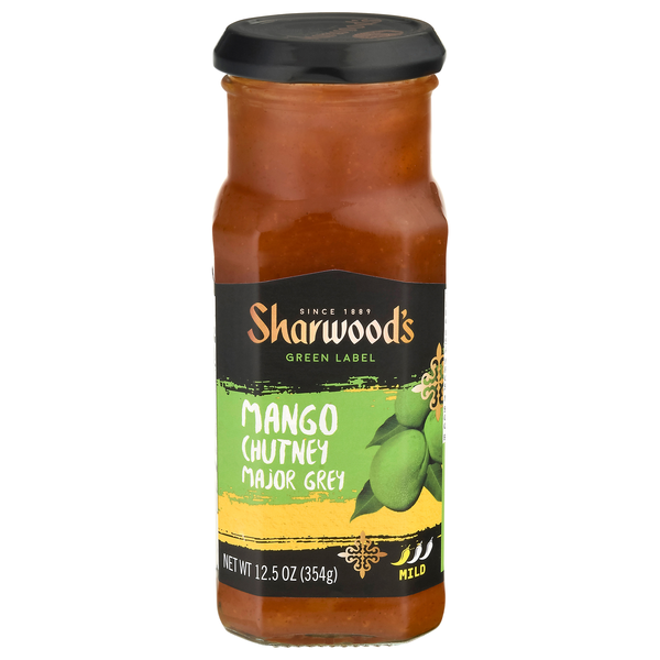 Sharwood's Green Label Mild Major Grey Mango Chutney