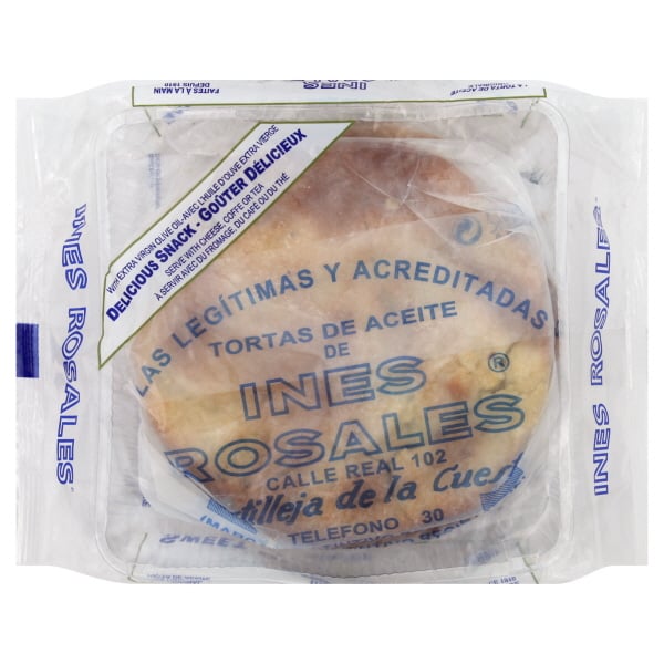 Ines Rosales Natural Sweet Olive Oil Tortas - 6 ct