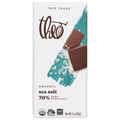 Theo Organic Sea Salt 70% Dark Chocolate Candy Bar