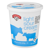 Hannaford Light Sour Cream