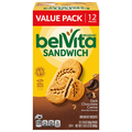 belVita Dark Chocolate Creme Breakfast Sandwich Bars Biscuits - 12 ct