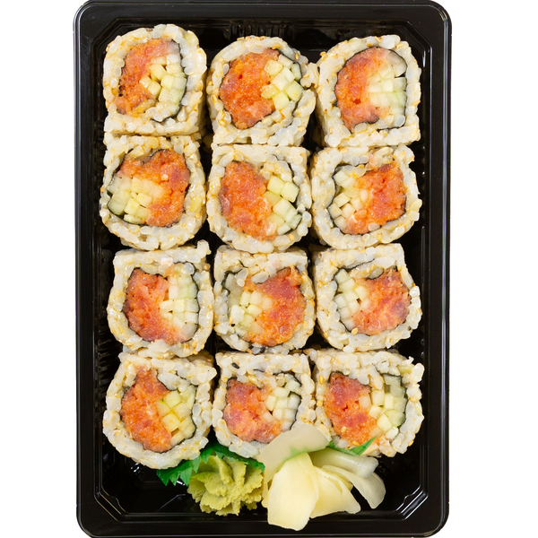 Save on Hissho Sushi Spicy Roll Brown Rice Raw (Avail. 11am 7pm