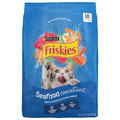 Friskies Seafood Sensations Salmon Tuna Shrimp Seaweed Adult Dry Cat Food