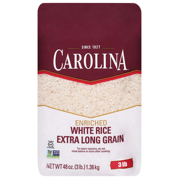 Save on Carolina White Rice Extra Long Grain Enriched Order Online