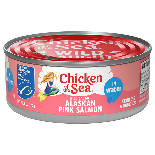 Chicken of the Sea Wild Caught Alaskan Pink Salmon in Water