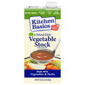 Kitchen Basics Gluten Free Unsalted Vegetable Stock for Cooking