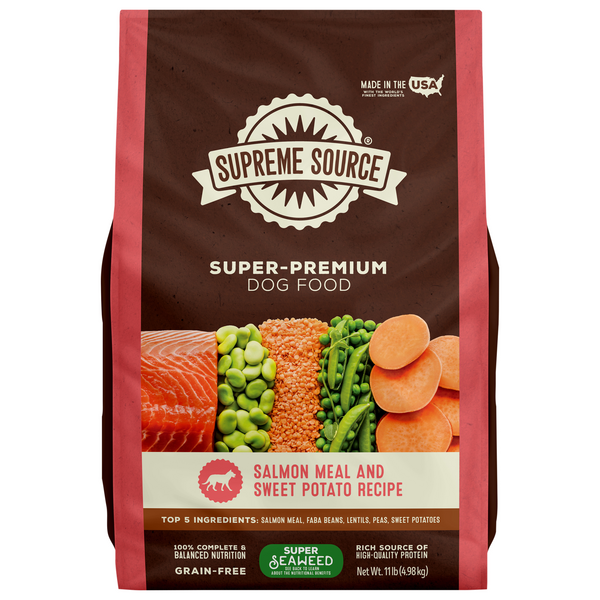Supreme Source Grain Free Salmon Meal & Sweet Potato Recipe Dry Dog Food
