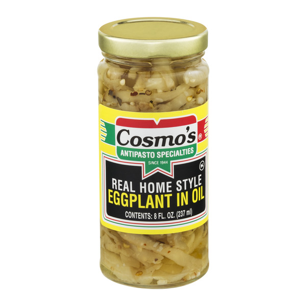 Cosmo's Homestyle Eggplant in Oil