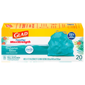 Glad ForceFlex MaxStrength Bahama Bliss Tall Kitchen Trash Bags 13 Gallon