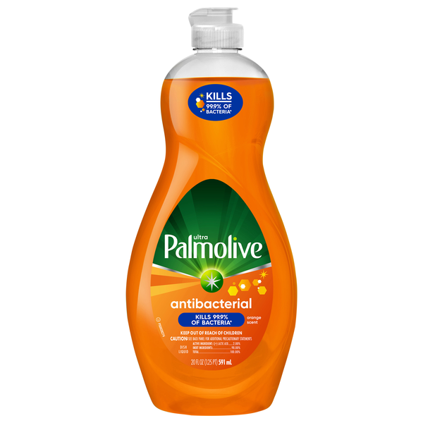 Palmolive Ultra Antibacterial Orange Liquid Dish Soap