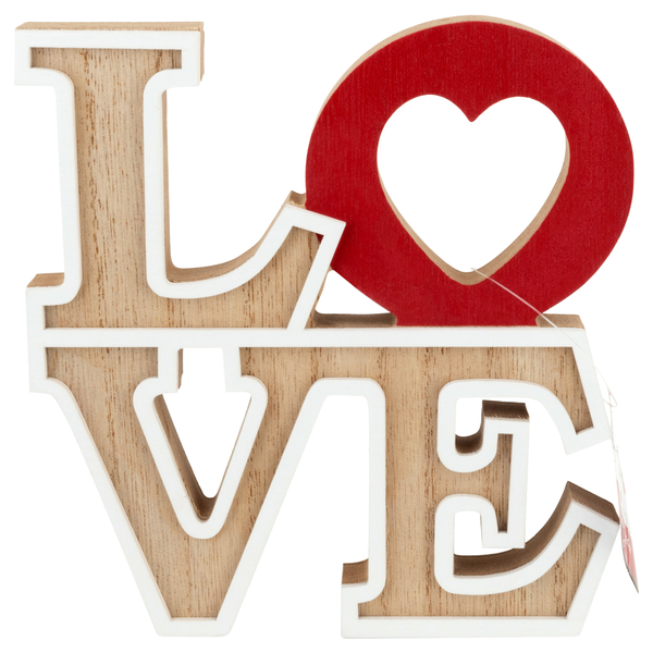 Smart Living Valentine's Day Word Decor Love