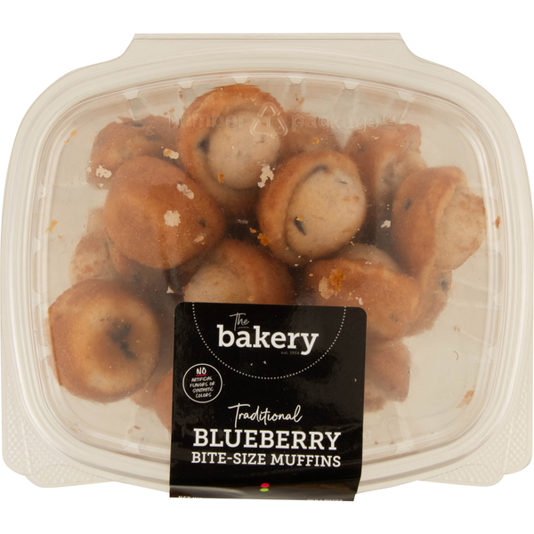 Stop & Shop The Bakery Traditional Blueberry Bite-Size Muffins
